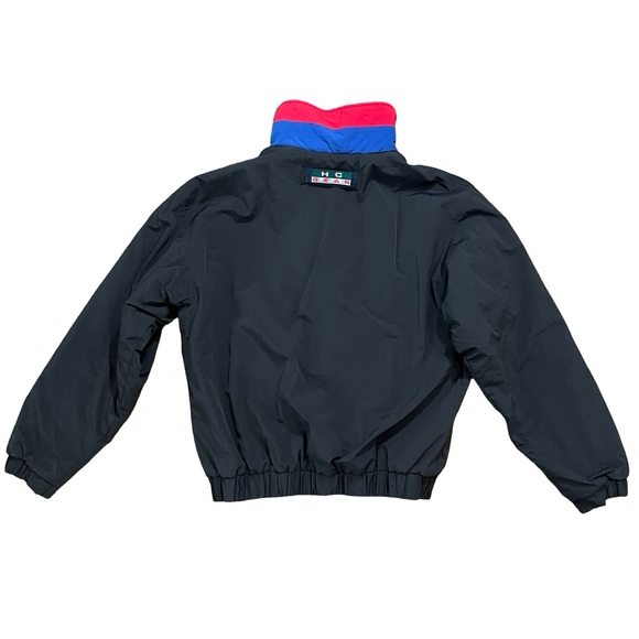 ⭐️ HC Gear Jacket | Racing/Bomber Style | Black with Blue & Red Accents | Medium - Picture 2 of 14
